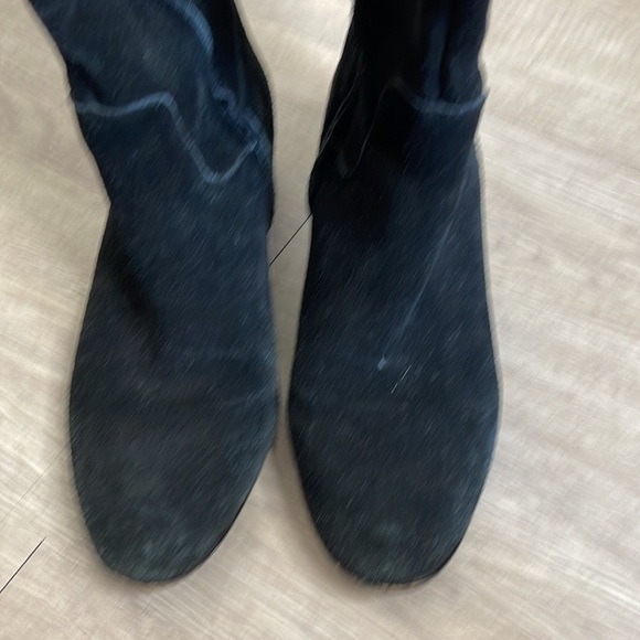 Steve Madden Black Suede Tyga Boots - Picture 10 of 14